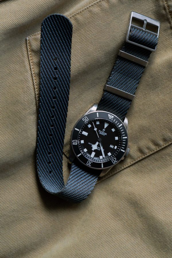 Grey Plain Nato Strap