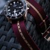 Red striped Nato Strap