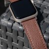 apple watch band - brown - leather strap - watch strap - epsom leather